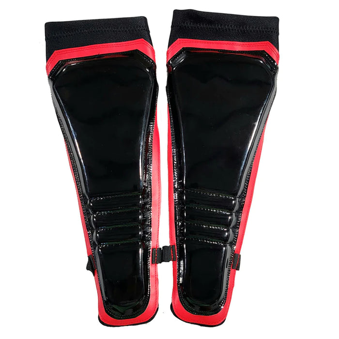 Black with Red Outline on Black Kickpads