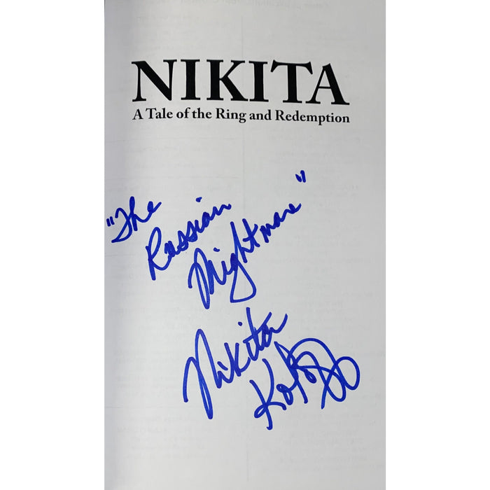 NIKITA: A Tale of the Ring and Redemption ( Updated Edition ) Book - Autographed