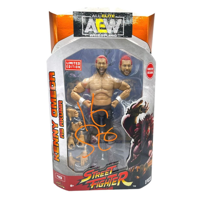 Kenny Omega Street Fighter AEW - Autographed