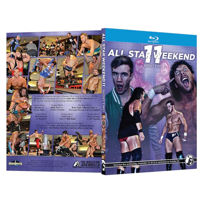 Pro Wrestling Guerrilla - All Star Weekend XI - Night 2 Blu Ray
