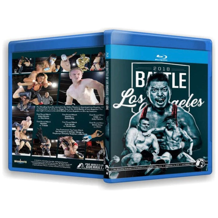 Pro Wrestling Guerrilla - Battle of Los Angeles 2018 Stage 1 Blu-Ray