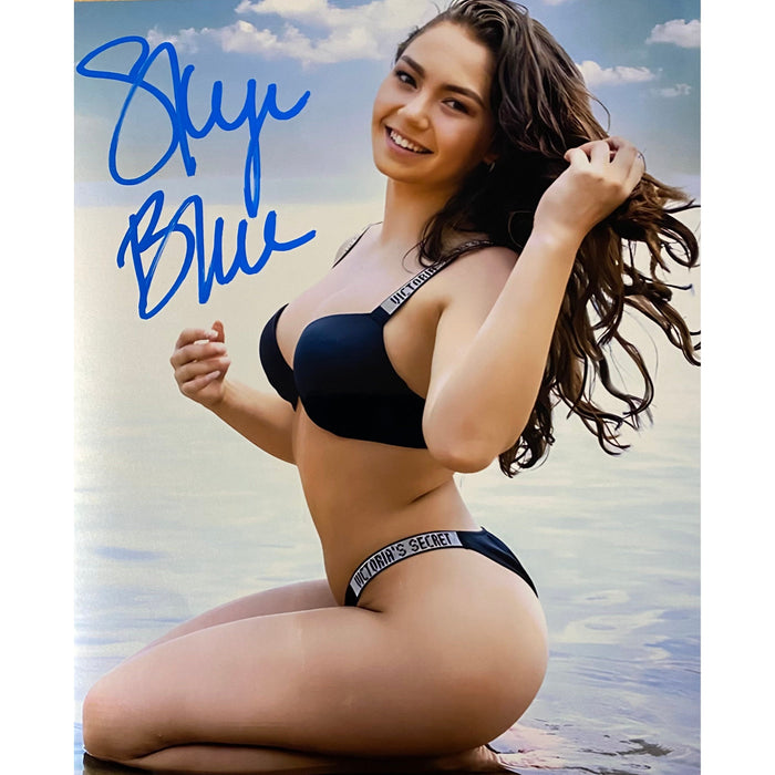Skye Blue Metallic Promo - Autographed