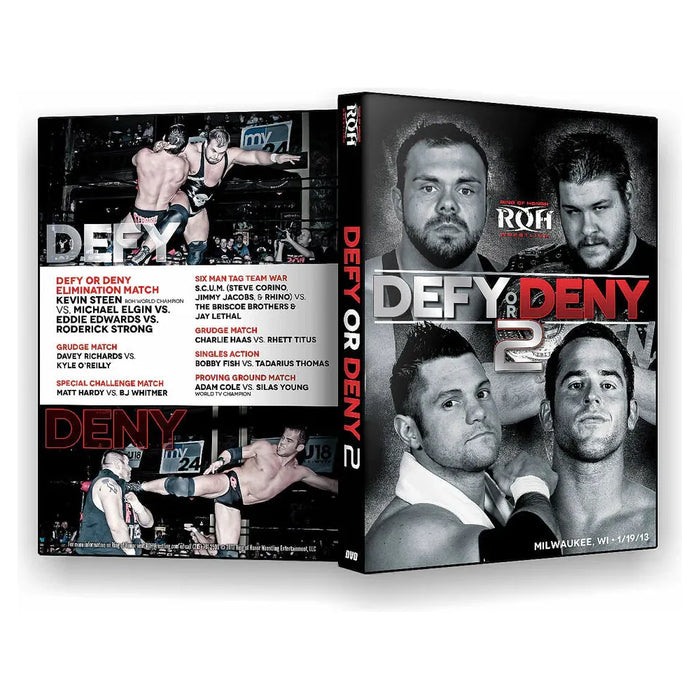 ROH - Defy or Deny 2 2013 DVD
