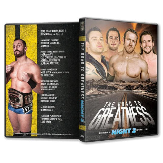Ring Of Honor - The Road to Greatness Night 2 DVD