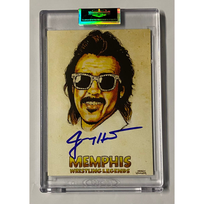 Memphis Wrestling Legends - Jimmy Hart Trading Card - Autographed