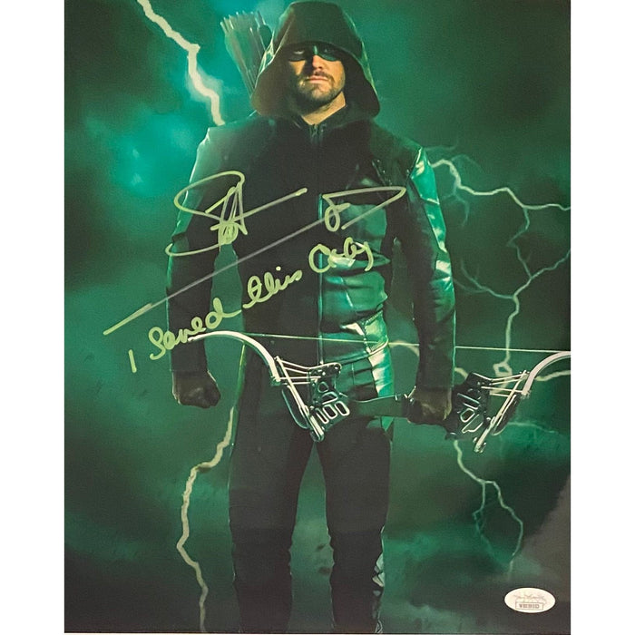 Stephen Amell Arrow 11x14 Poster - JSA Autographed