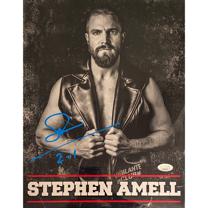 Stephen Amell 11x14 Poster - JSA Autographed