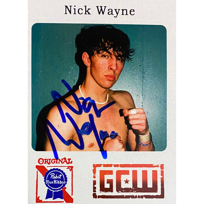Nick Wayne GCW Trading Card - Autographed