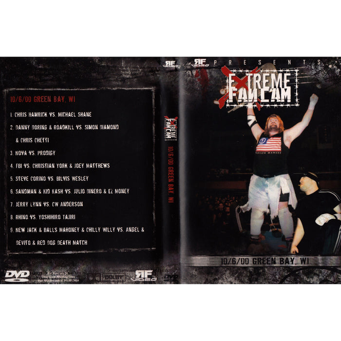 ECW - Extreme FanCam DVD 10/06/2000