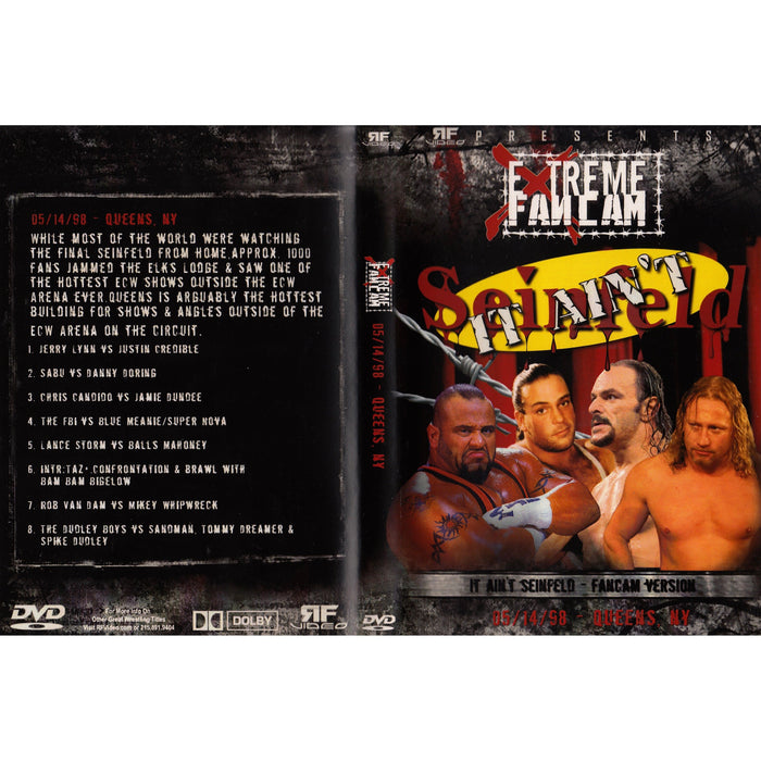 ECW - Extreme FanCam DVD 05/14/1998
