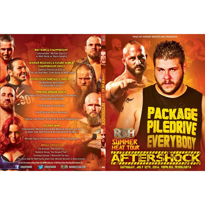 ROH - Summer Heat Tour -  Aftershock 2014 DVD