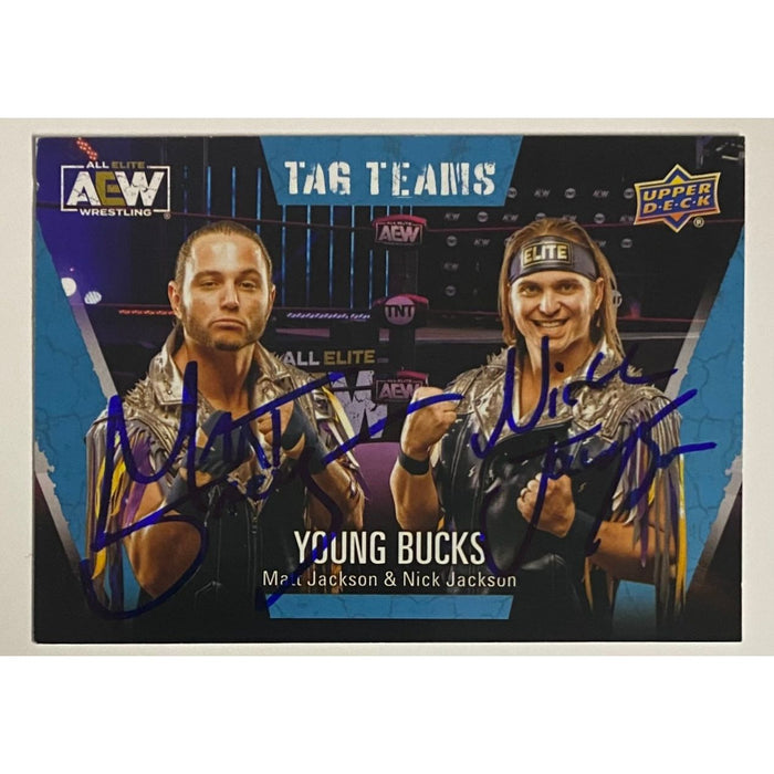 Young Bucks Upper Deck Trading Card - Autographed