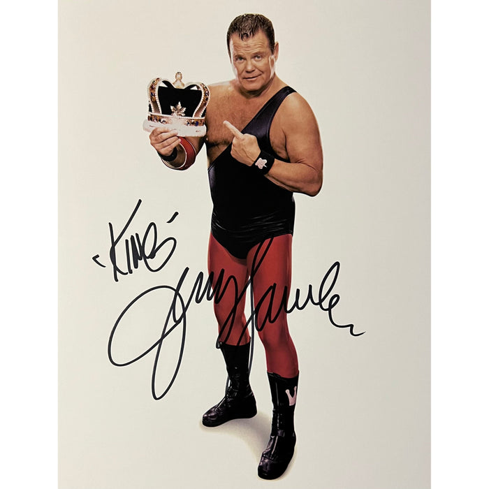 Jerry The King Lawler 8.5x11 Promo - Autographed