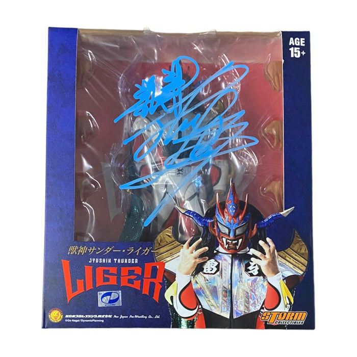 Jyushin Thunder Liger - Storm Collectibles Figure - AUTOGRAPHED
