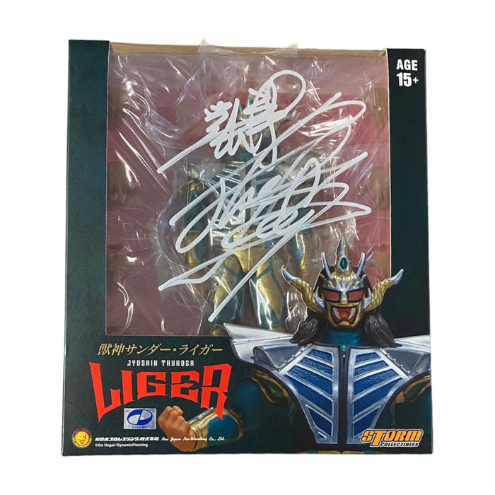 Jyushin Thunder Liger - Storm Collectibles Figure - AUTOGRAPHED