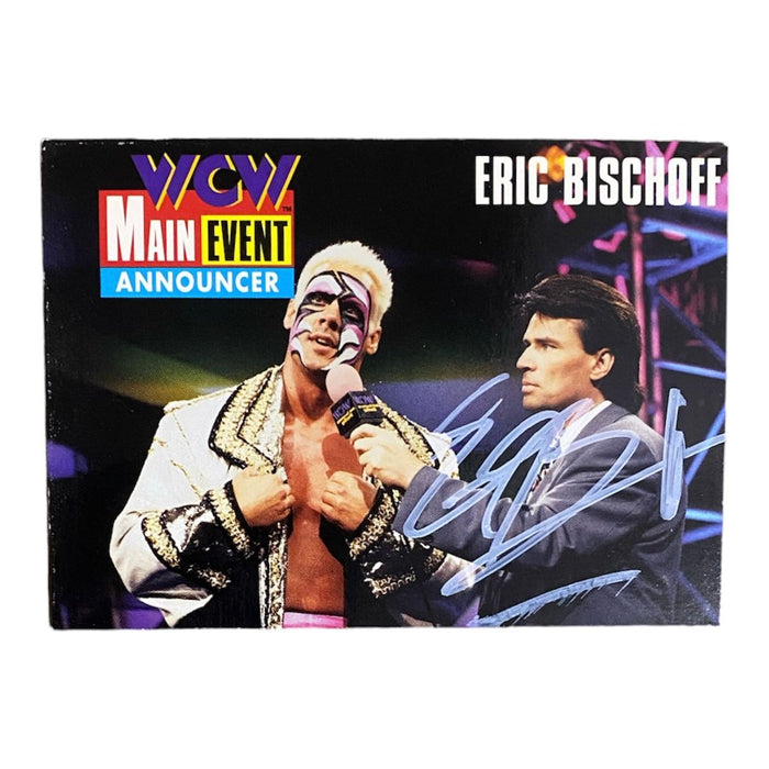 Eric Bischoff WCW Rookie Card - Autographed