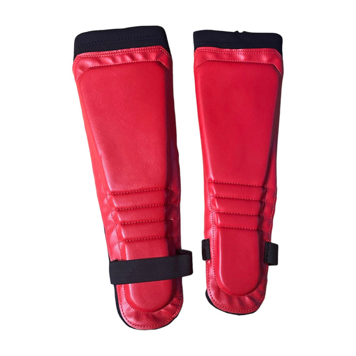Red Natural on Black Kickpads