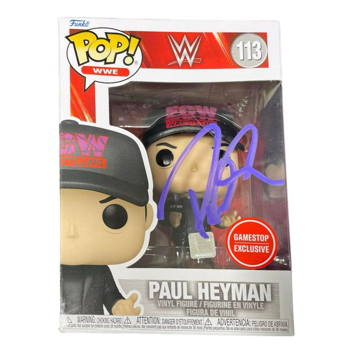 Paul Heyman Funko Pop #113 - JSA Autographed