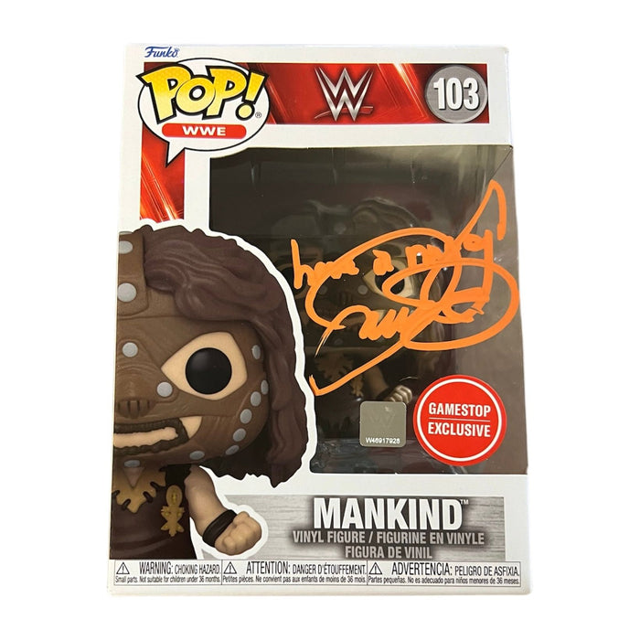 Mankind Funko Pop #103 - JSA Autographed