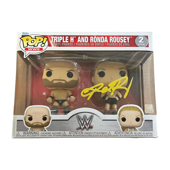 Ronda Rousey Twin Pack Funko Pop - JSA Autographed