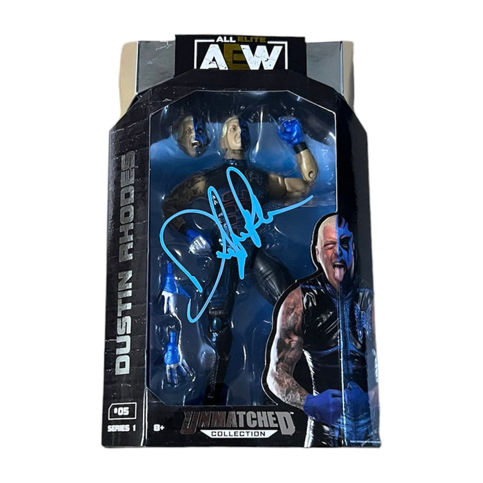 Dustin Rhodes AEW Figure - JSA Autographed
