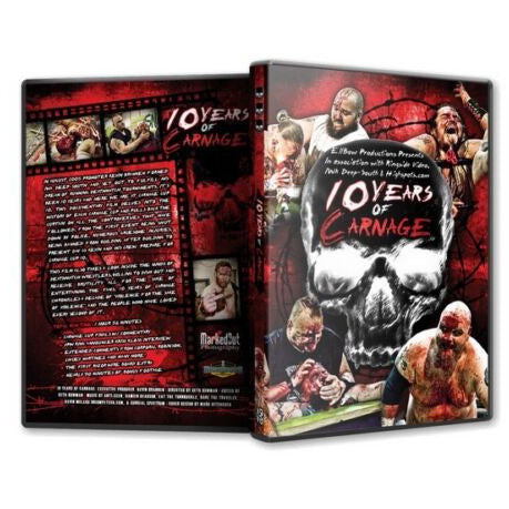 10 Years of Carnage DVD