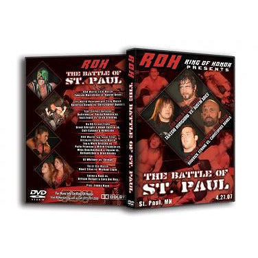 ROH: The Battle of St Paul DVD