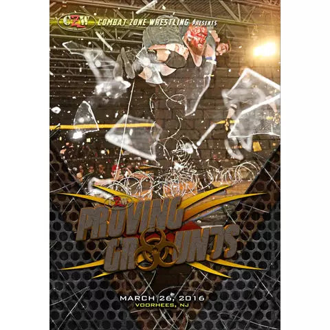 CZW Proving Grounds 2016 DVD-R