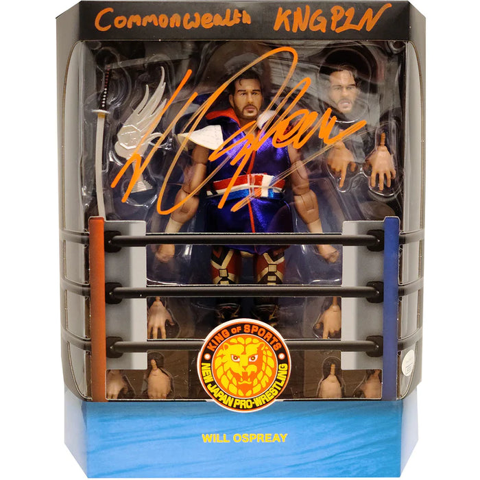 Will Ospreay NJPW Super 7 Figure - AUTOGRAPHED