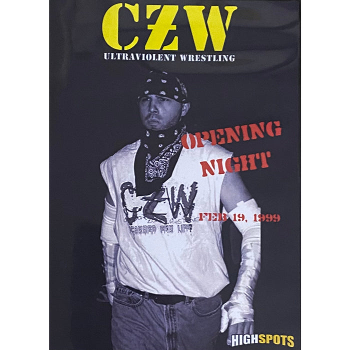 CZW - Opening Night DVD-R