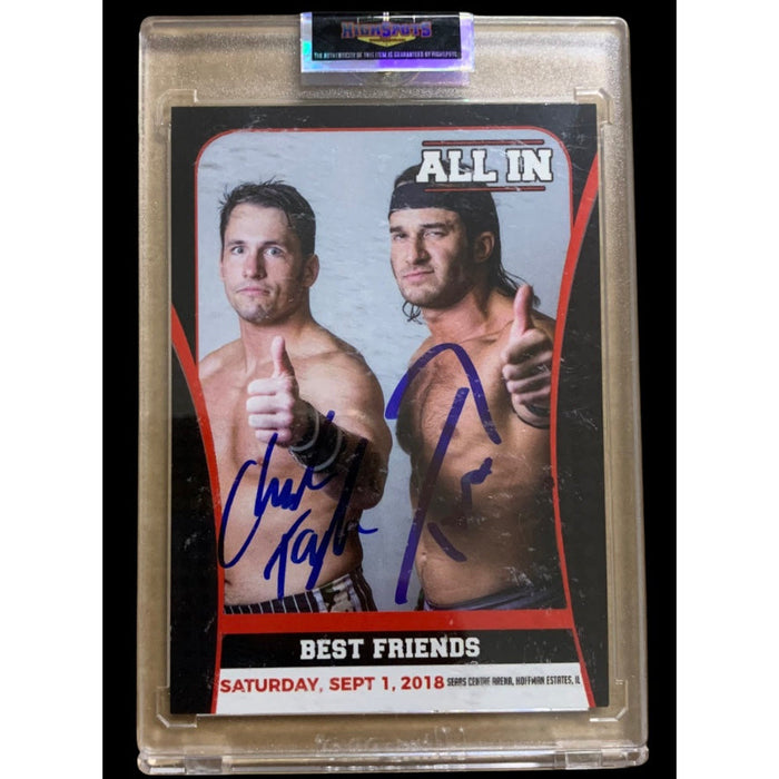 ALL IN DUAL SIGNED Best Friends Trading Card