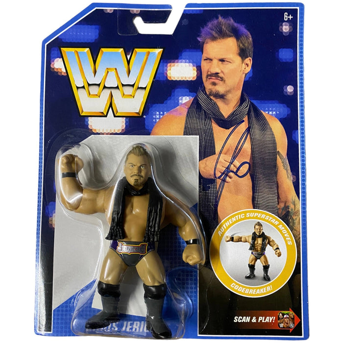 Chris Jericho WWE Retro Mattel Figure - AUTOGRAPHED