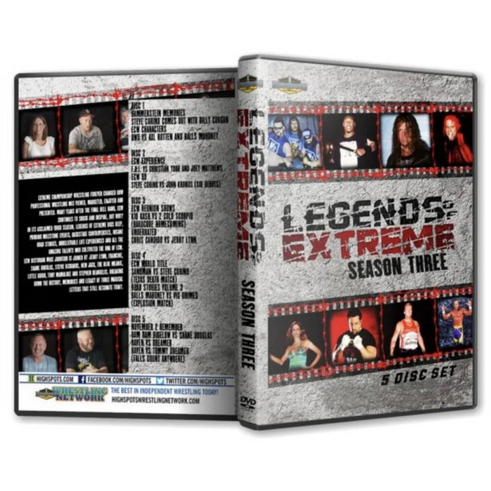 Legends of Extreme Season 3 - 5 Disc DVD Set