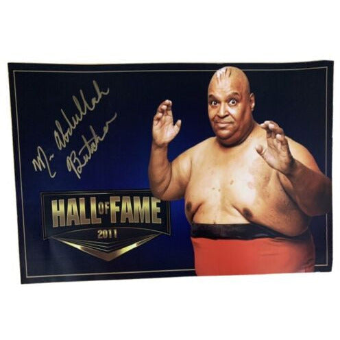 Abdullah The Butcher 11x17 Poster - AUTOGRAPHED