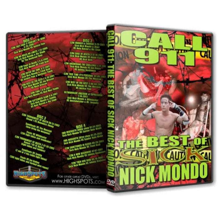 CALL 911 - The Best of Sick Nick Mondo 4-Disc Set