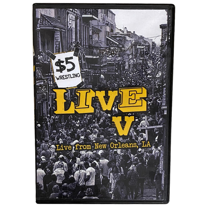 5 Dollar Wrestling LIVE V DVD-R