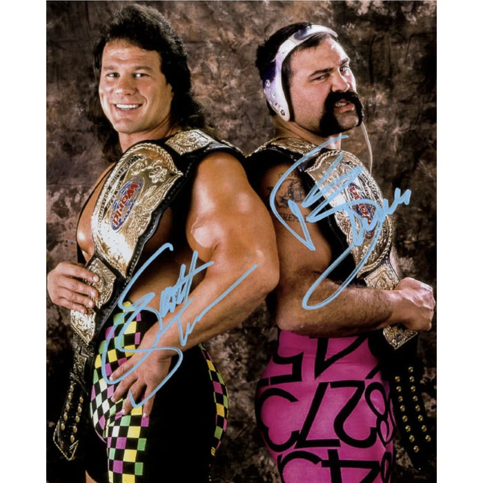 Steiner Brothers Promo - DUAL AUTOGRAPHED