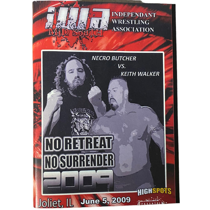 IWA Mid-South - No Retreat No Surrender Double DVD-R