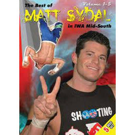 Before He Was Born - Matt Sydal in IWA Mid-South Vol 1-5 DVD-R Set