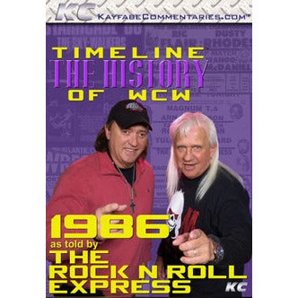 Timeline of WCW 1986 - The Rock n Roll Express DVD