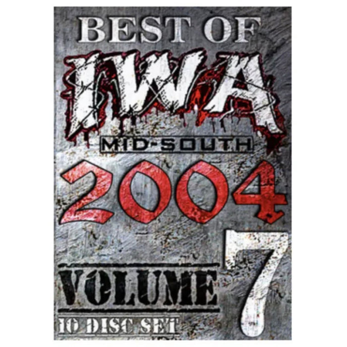 IWA Mid-South 10 Disc Set - Best of 2004 Volume 7 DVD-R
