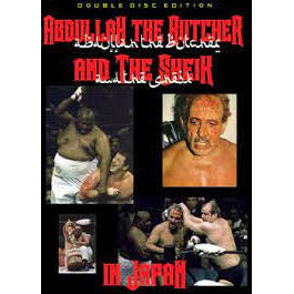 Abdullah the Butcher & The Sheik in Japan Double DVD-R