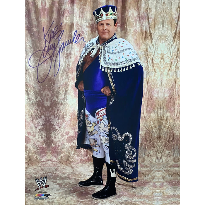 Jerry Lawler 16x20 The King Print - AUTOGRAPHED