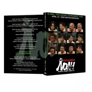 NOAH Global Tag League Tournament 2008 DVD