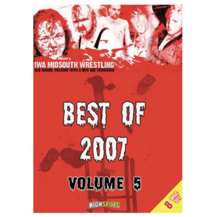IWA Mid-South 8 Disc Set - Best of 2007 Volume 5 DVD-R