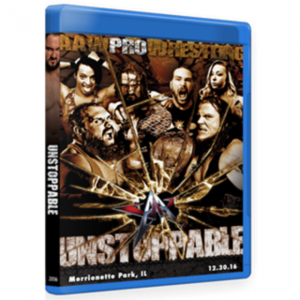 AAW Unstoppable 2016 Blu-Ray