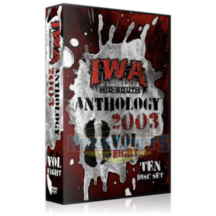 IWA Mid-South 10 Disc Set - 2003 Anthology Volume 8 DVD-R