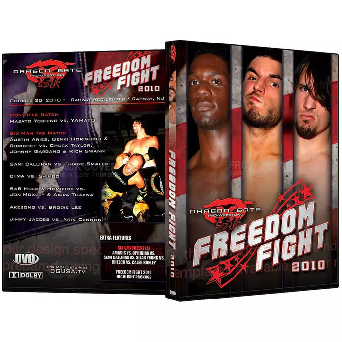 Dragon Gate USA - Freedom Fight 2010 DVD