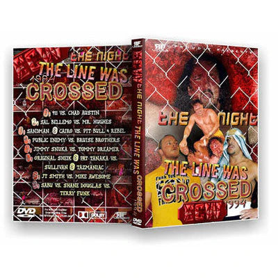 ECW The Night The Line Was Crossed 1994 DVD-R