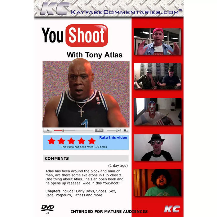 You shoot: Tony Atlas DVD-R